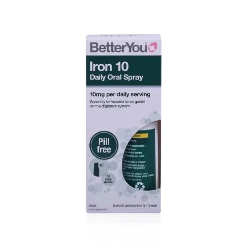 Betteryou Iron 10 Daily Oral Spray 25Ml