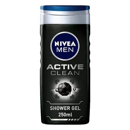 Nivea Men Shower Gel Active Clean 250 Ml