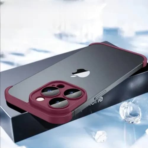 Luxury Corner Protective Case Iphone13 Pro Red