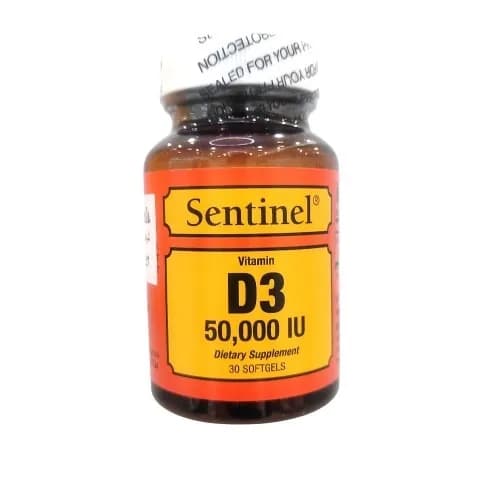 Sentinel D3 50000Iu Soft Gel30S