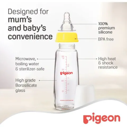 Pigeon Glass Bottle A291