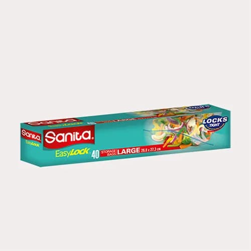 Sanita Easy Lock Large 20 Bags