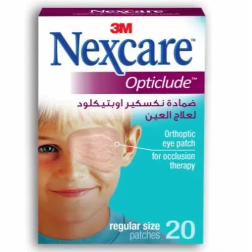 3m N/c Opticlude Orthoptic Eye Patch 20's (1537/1539)