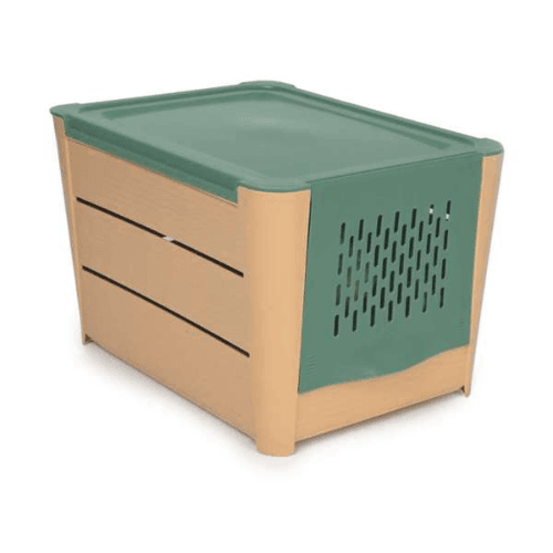 Snips Potato & Vegetable Keeper 3kg Large - Green & Brown Sn-091