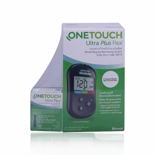 One Touch Ultra Plus Flex Blood Glucose Monitoring System+50 Strips