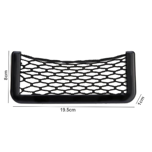 Car Seat Mesh Net Storage Bag "Xh29-1" Black