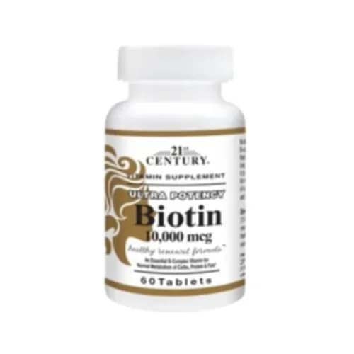 21St Century Biotin 10,000Mcg 60 Tab