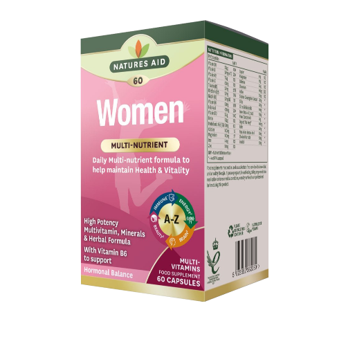 Natures Aid Women Multi Vitamin Capsules 60's