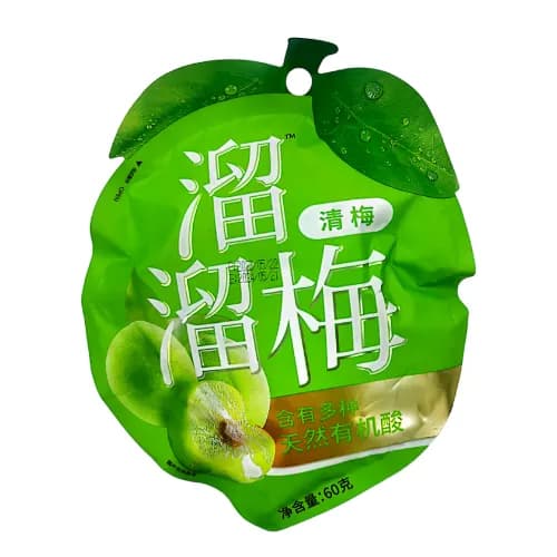 Liuliu Preserved Plum Green 60G