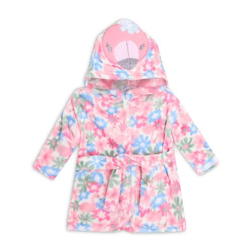 Mother'S Choice-Bathrobe With 3D Animal HoodPink (Buy 1 Get 1 Free)