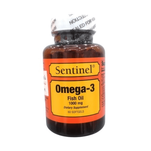Sentinel Omega 3 1000Mg Softgels 60S