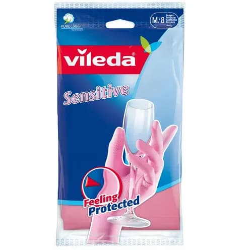 Vileda Gloves Sensitive Medium