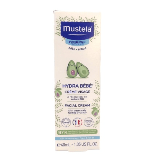 Mustela Hydra Bebe Facial Cream 40Ml