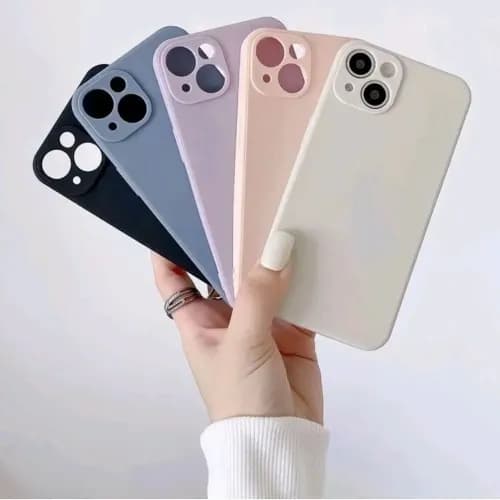 One-Color Protection Cover Iphone 14 Pro Powder