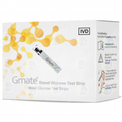 Gmate Blood Glucose Test Strip - 50'S