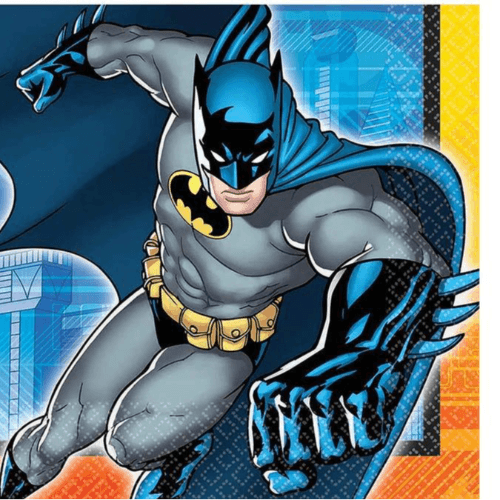 Batman Lunch Tissues 16Pcs