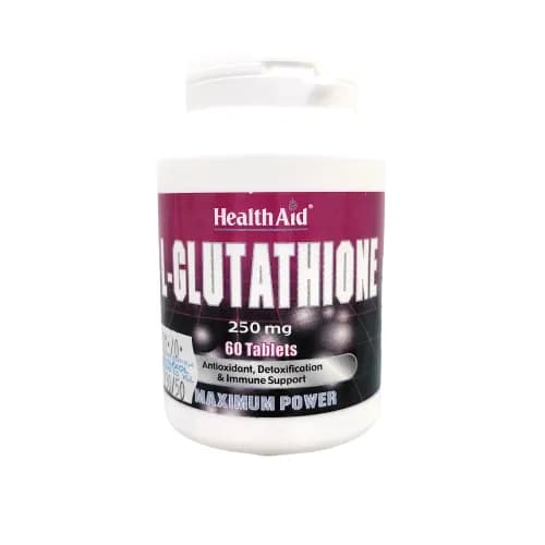 Health Aid L-Glutathione 250Mg Tab 60'S