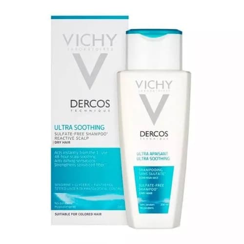 Vichy Ultra Soothing Shampoo For Dy Hair 200 Ml