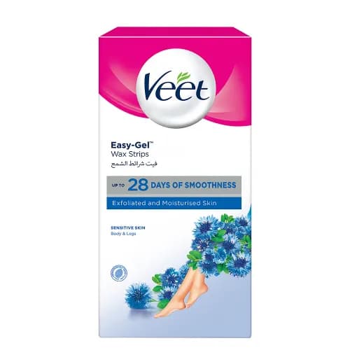 Veet Cold Wax Strips Sensitive 40 Pieces