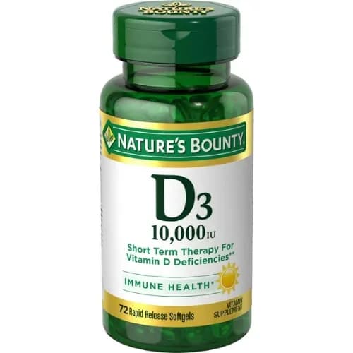 Nb D3 10000 Iu Softgels 72 S