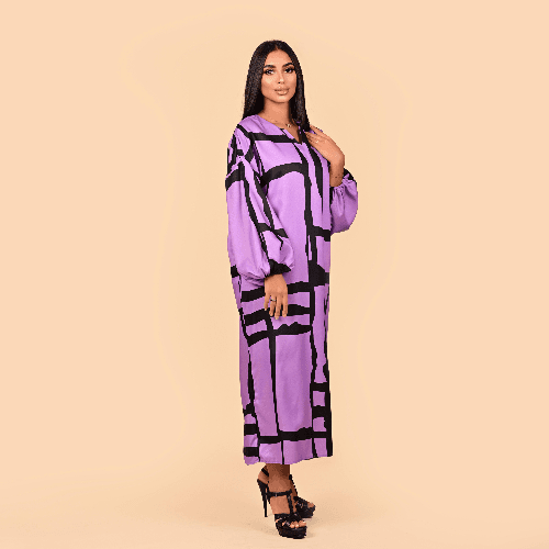 Lartiste - PURPLE KAFTAN - SIZE S