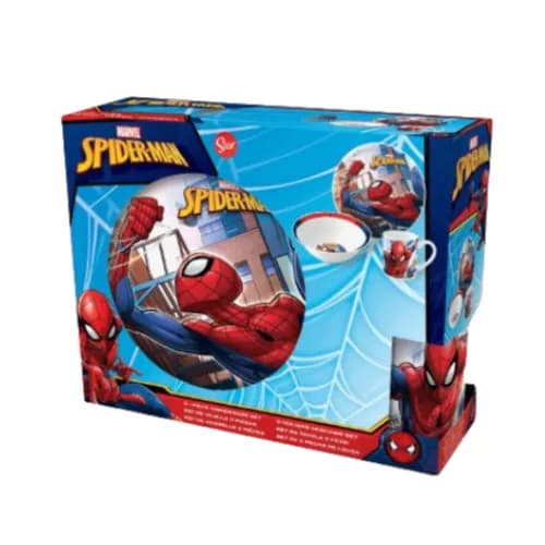 Stor Ceramic Snack Set Spiderman 3Pcs