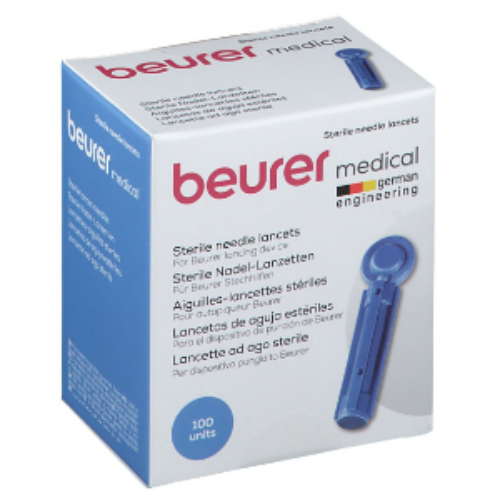 Beurer Sterile Needle Lancets - 100 Units