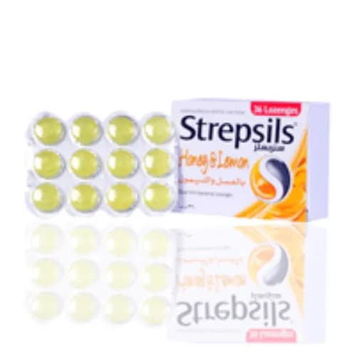 Strepsils Honey & Lemon Lozenges 36'S