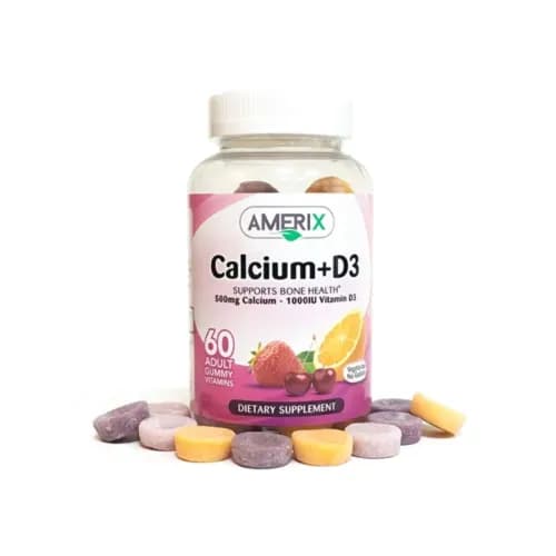 Amerix Calcium+Vitamin D3 60 S