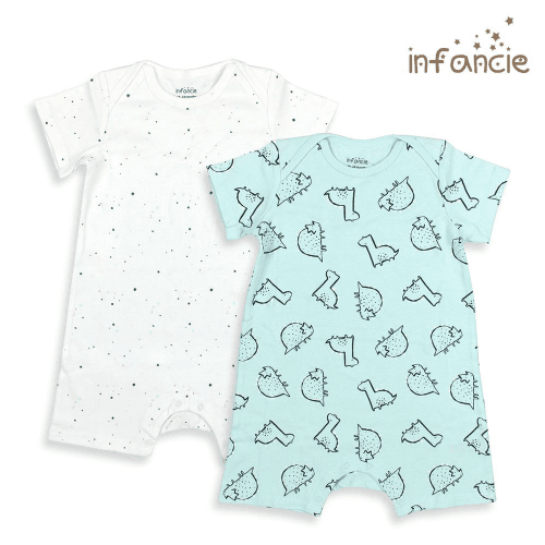 Infancie Romper Wg 2 Pk 12-18m