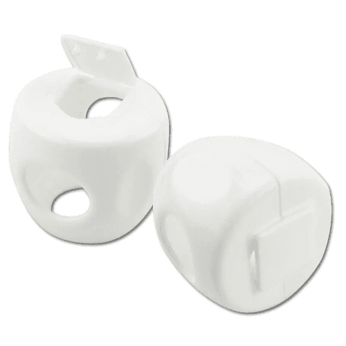 Mini Melody Door Knob Cover Pack Of 2 White