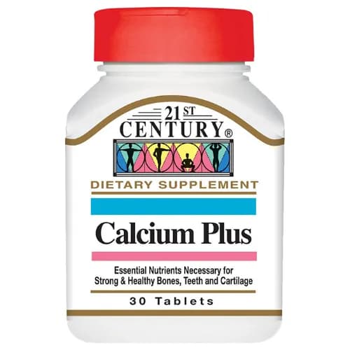 21St Century Calcium Plus 30 Tab