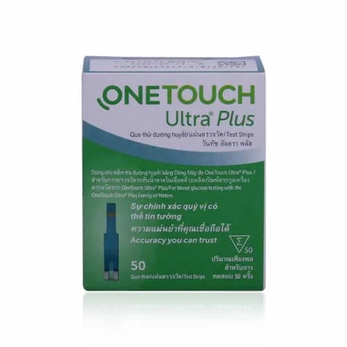 One Touch Ultra Plus Strips 50'S (Buy 1 Get 1 Free)