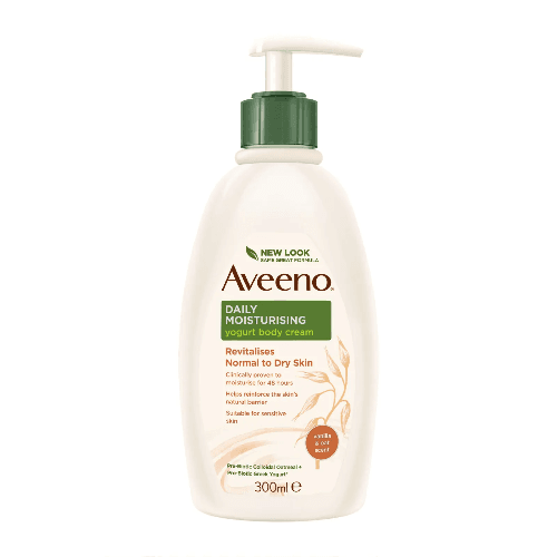 Aveeno Daily Moist Body Cream Yogurt 300 Ml