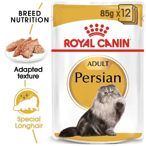 Feline Breed Nutrition Persian (Wet Food - Pouches) 12X85G