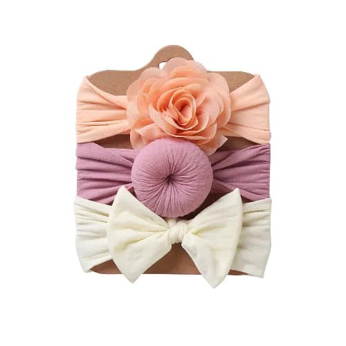 Baby Girl Headbands Hair Accessories 3 Pieces