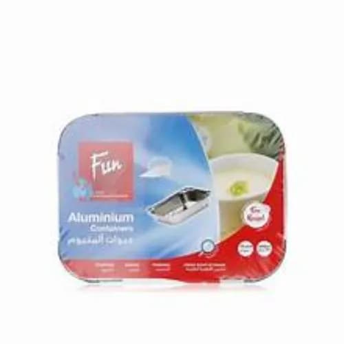 Fun Rectangular Container 160Oz 5Pktsx10