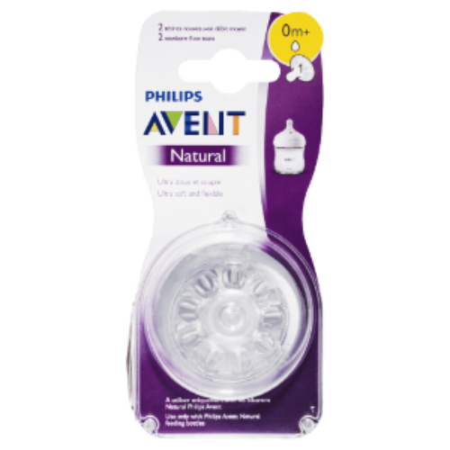 Avent Natural Feeding Teats 0+m