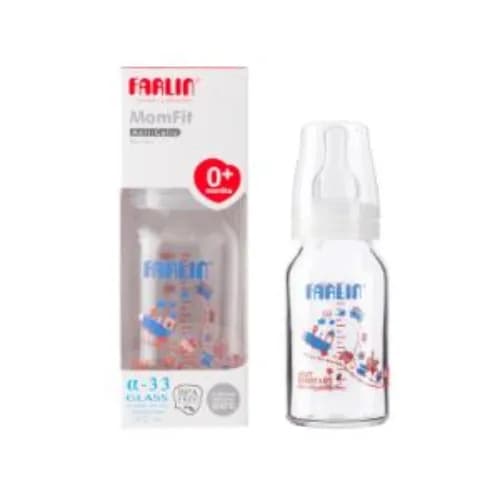 Farlin Heat Resistant A-33 Glass Bottle 120Ml Top-808G