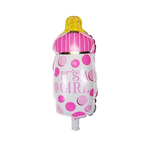 Baby Milk Bottle Helium Balloon For Girl