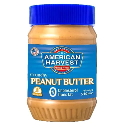 American Harvest Peanut Butter Crunchy 200 Gm