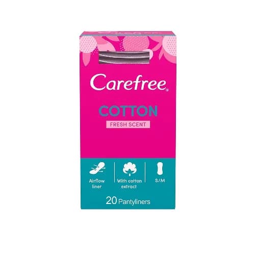 Carefree Cotton Fresh Scent 20'S