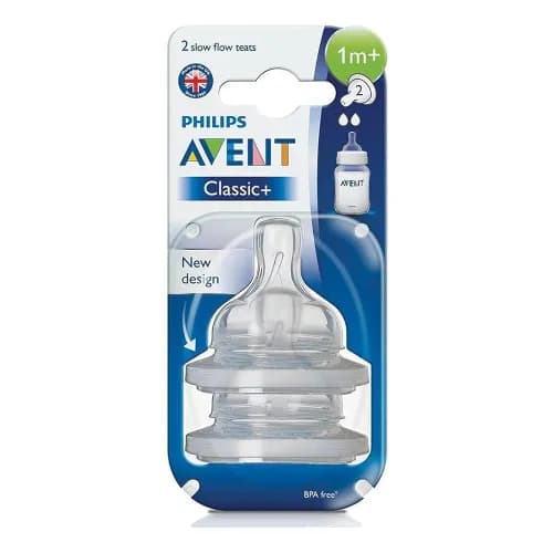 Philips Avent Classic Plus Teats 2 Hole X2