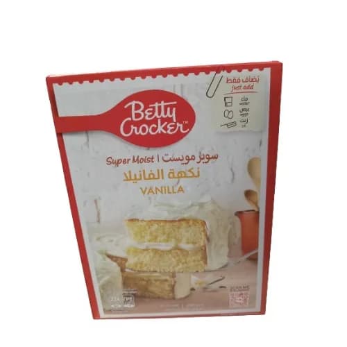 Betty Crocker Super Moist Venilla 510G