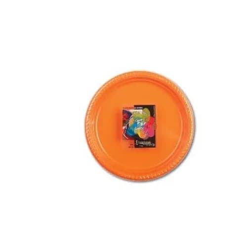 Fun Plastic Colored Plates 25S