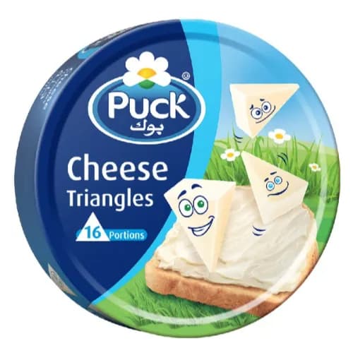 Puck Cheese Triangles 240G