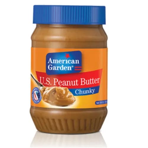 American Garden Peanut Buttr Chunky 454G