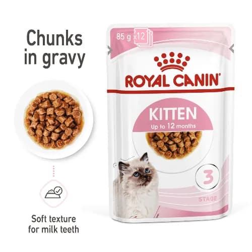 Feline Health Nutrition Kitten Gravy (Wet Food - Pouches) 12X85G