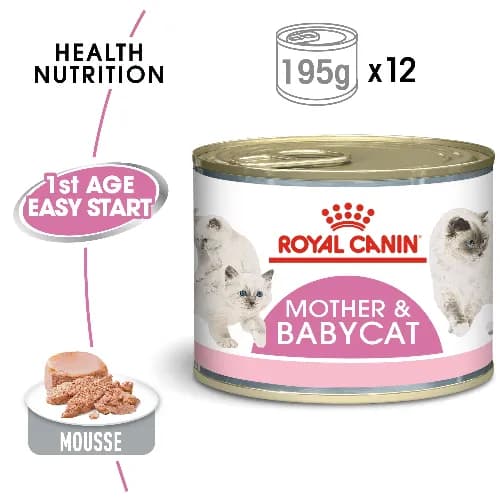 Feline Health Nutrition Mother & Babycat Mousse (Wet Food - Cans)