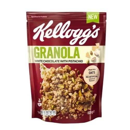 Kelloggs Granola W/Chocolat Pista 320Gm